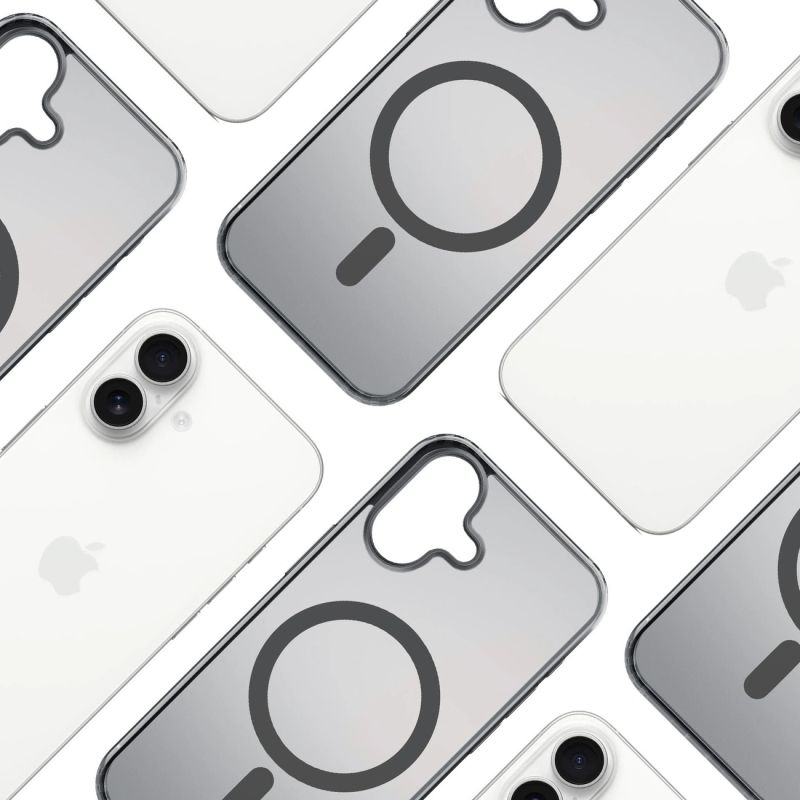 8. 3mk Frosty MagCase for iPhone 17 - Black