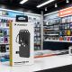 6. Wozinsky W11-B 10000mAh 10W Powerbank with Built-in Cables and Flashlight - Black