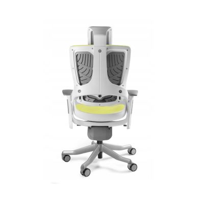 3. Wau 2 BL410 office chair mustard/white fabric