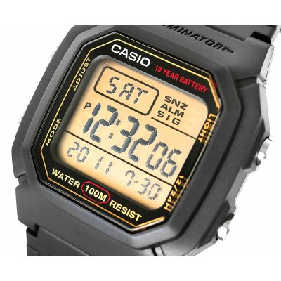 4. Men's Watch CASIO W-800HG-9AVDF + BOX