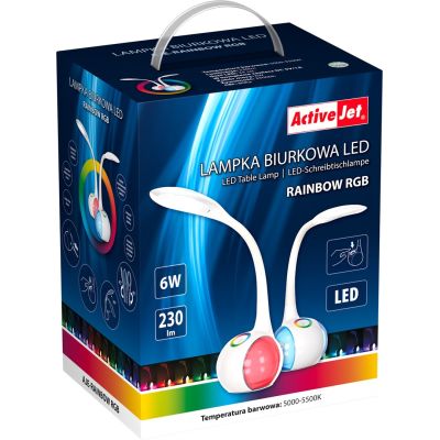 12. AJE-RAINBOW RGB 2 LED Desk Lamp