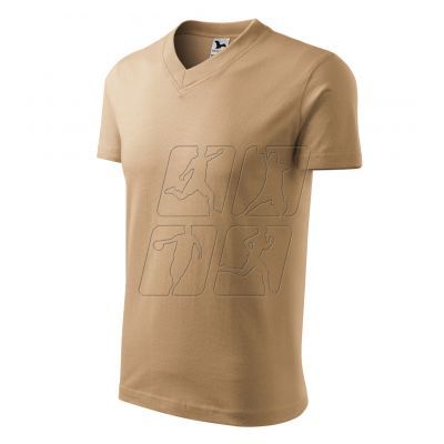 T-shirt Malfini V-neck M MLI-10208 sand