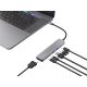 7. Conceptronic DONN33G Wired Docking Station USB 3.2 Gen 1 (3.1 Gen 1) Type-C Silver