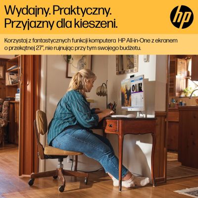 3. HP AiO 27-cr0204nw Ryzen 7 7730U 27.0"FHD IPS 300nits AG 16GB DDR4 3200 SSD512 Radeon Vega 8 LAN Cam1080p+IR NoOS Shell White Shell White 2Y
