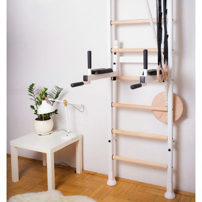 43. GYMNASTIC LADDER HANDLE BAR CHILDREN'S ACCESSORIES WHITE MAT BENCHK 413