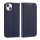 2. Dux Ducis Skin X2 case for iPhone 14 Plus case with magnetic flap blue