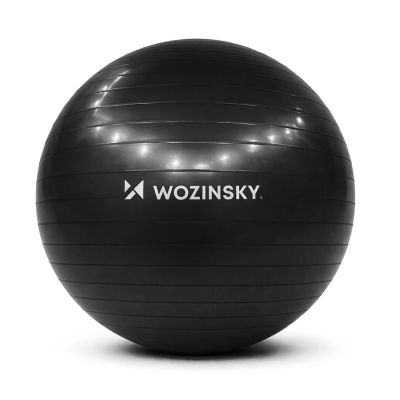 Wozinsky WGB65BB Gymnastic Exercise Ball 65 cm - Black