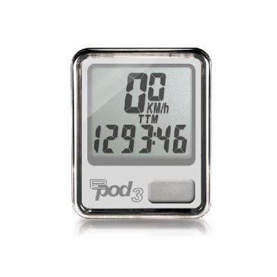 TECHWELL wired meter EPOD-3 silver