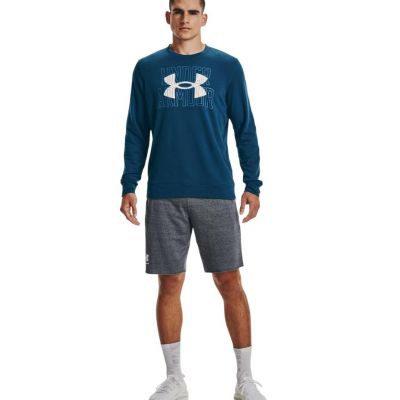 3. Under Armor UA Rival Terry Logo Crew M 1370391 458 sweatshirt