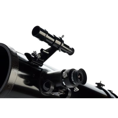 6. Celestron PowerSeeker 114EQ 45x Scope Black