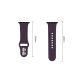 3. Tech-Protect Silicone strap for Apple Watch 44 / 45 / 46 / 49 mm - dark cherry