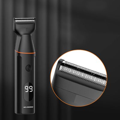 7. MAXGROOM LK-881 multifunctional trimmer with replaceable tips - black