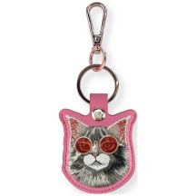 Nimmy Glasses Cool and Cute Cat Tracker Case - Pink
