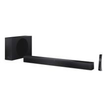 Sharp 2.1 Dolby Atmos/DTS Virtual:X Soundbar with Slim Wireless Subwoofer | HT-SBW310 Speaker | 330W | Bluetooth Connectivity | Wireless Connection