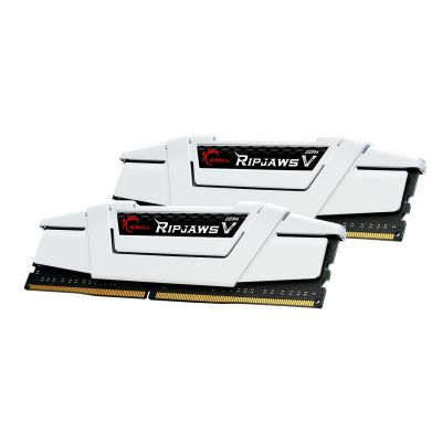 2. G.SKILL RIPJAWSV DDR4 2X16GB 3200MHZ CL16 XMP2 WHITE F4-3200C16D-32GVW