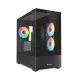10. Sharkoon MK6 RGB Micro-ATX Case 1xGlass Black