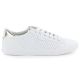 2. Women's low-top sneakers, openwork, eco-leather, white, Big Star TT274020