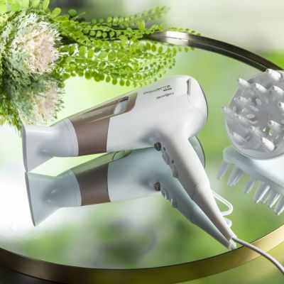 13. Rowenta Studio Dry CV5830 Hair Dryer 2300W Beige, White