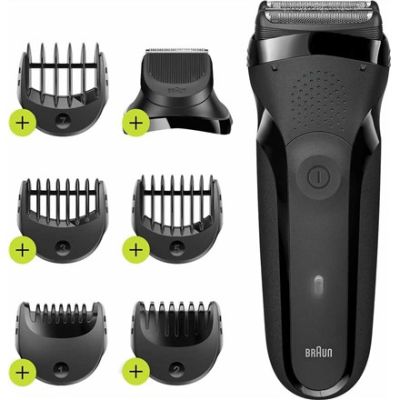 5. Braun Series 3 300BT Rotary Shaver Trimmer Black