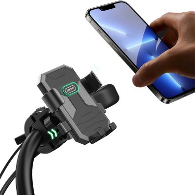 2. Bicycle / motorcycle phone holder Dudao F7C - black