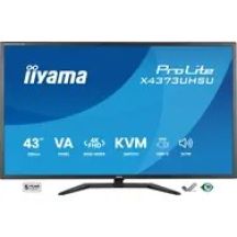 iiyama ProLite X4373UHSU-B2 computer monitor 108 cm (42.5") 3840 x 2160 px 4K Ultra HD LED Black