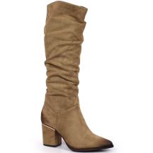 Potocki W WOL109B beige ankle boots