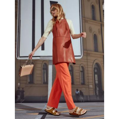 12. Birkenstock Arizona Shearling Mink W 1001135 Flip-Flops