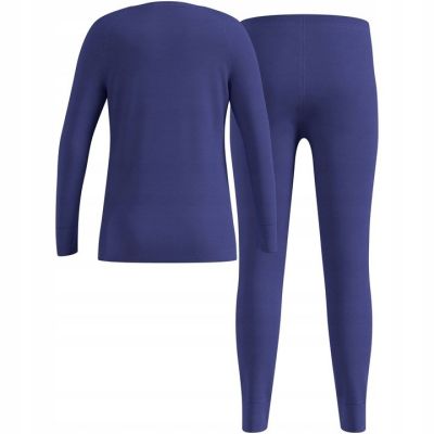 Thermal underwear - Odlo Set long MERINO 200 size 128cm Blue