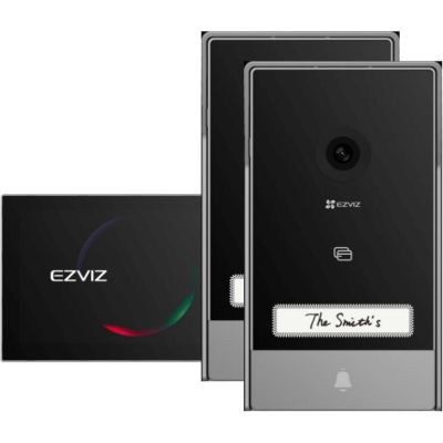 2. EZVIZ HP7 Video Doorbell 17.8 cm (7") Black, Silver