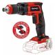 8. EINHELL AKU TE-DY 18 Li-Solo Drywall Screwdriver Black, Red