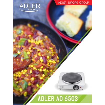 11. Adler AD 6503 cooker (1 cooking zone; 1500W)