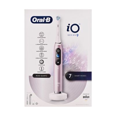 3. Oral-B iO Series 9 Rose Quartz Toothbrush