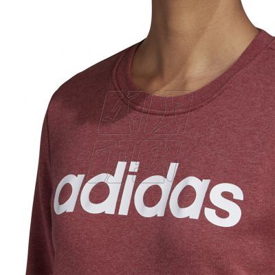 6. Adidas Essentials Linear Crewneck Sweatshirt W GD2956