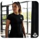 5. Women's Black Combat T-Shirt Rashguard | DBX Bushido