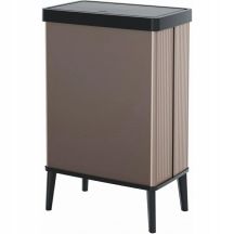 Curver Verto Waste Bin 54L Tall Pearl Pink
