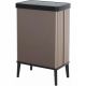 Curver Verto Waste Bin 54L Tall Pearl Pink