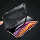 12. Wozinsky Full Magnetic Case Full Body Front and Back Cover with built-in glass for Samsung Galaxy A72 4G black-transparent