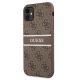 2. Guess 4G Stripe case for iPhone 11 / Xr 6.1" - brown