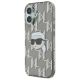2. Karl Lagerfeld IML Karl Head Electroplated iPhone 16 Case - Black