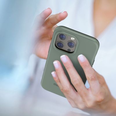 6. Choetech MFM Anti-drop Case Cover for iPhone 13 Pro Max green (PC0114-MFM-GN)