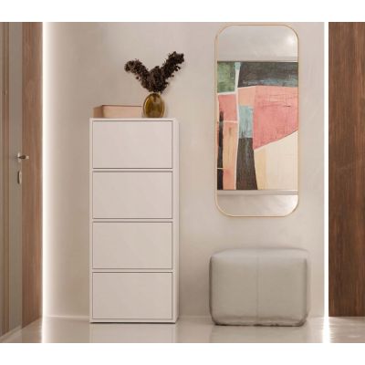 12. ALMA WHITE CHEST OF DRAWERS
