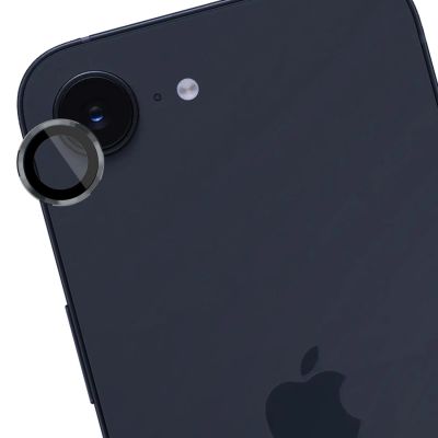 5. 3mk Lens Protection Pro Tempered Glass for iPhone 16e - Gray