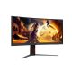 9. AOC G4 CU34G4ZCA Computer Monitor 86.4 cm (34") 3440 x 1440 px Wide Quad HD Black, Red