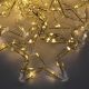 26. CHRISTMAS TREE LIGHTS LIGHT CURTAIN 200x200 CM 415LED WARM WHITE STARS