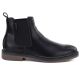 2. Men's leather Chelsea boots, unlined, black, Big Star UU174280