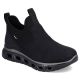 30. Rieker W RKR616 comfortable slip-on ankle boots, black