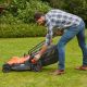 9. Black & Decker BEMW481ES Push Lawn Mower AC Orange