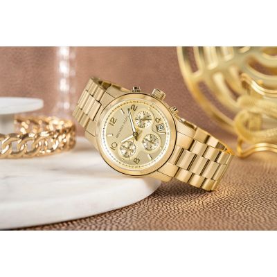 6. MICHAEL KORS Runway MK7323 Women's Watch + BOX