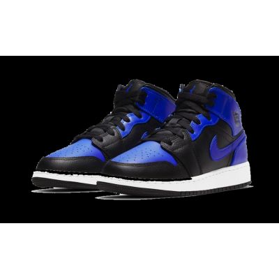 3. Air Jordan 1 Mid Hyper Royal GS Kids' Shoes - 554725-077