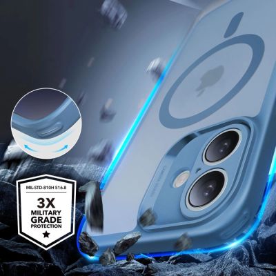 4. ESR Classic Pro Set Halolock MagSafe case for iPhone 16 - blue